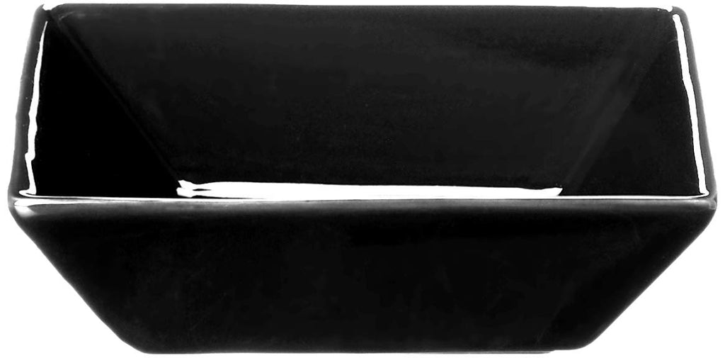 Nova Square 45 pc Dinnerware Set, Black