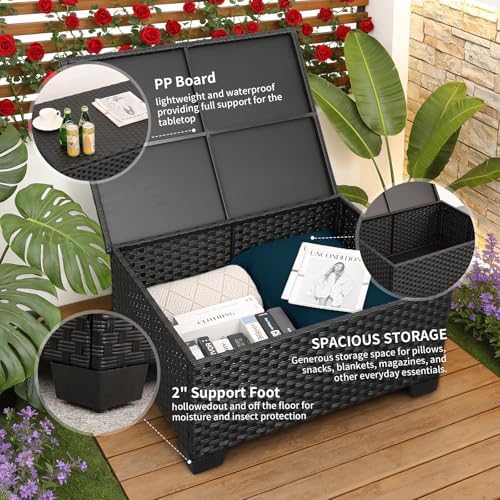 5-Piece Outdoor Patio Furniture Set | Peacock Blue for Patio, Garden & Porch