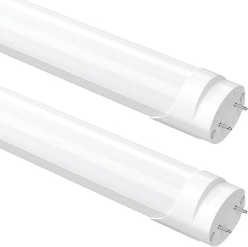 Fluorescent Light Bulbs 48 inch, T8 LED Bulb 4 Foot Type A+B Replacement for F32T8 or F40T12 Tube, 24W 3200LM 5000K