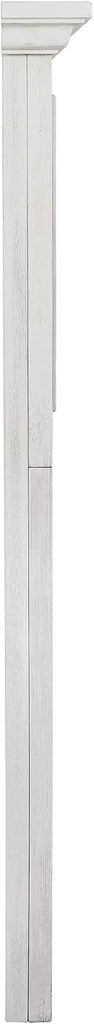 Farmhouse Basics King Headboard Only, Rustic White Finish