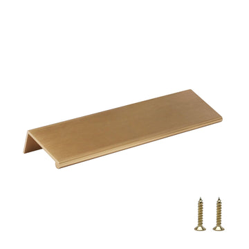 10 Pack 5" Cabinet Pulls Champagne Bronze Finger Pulls for Cabinets