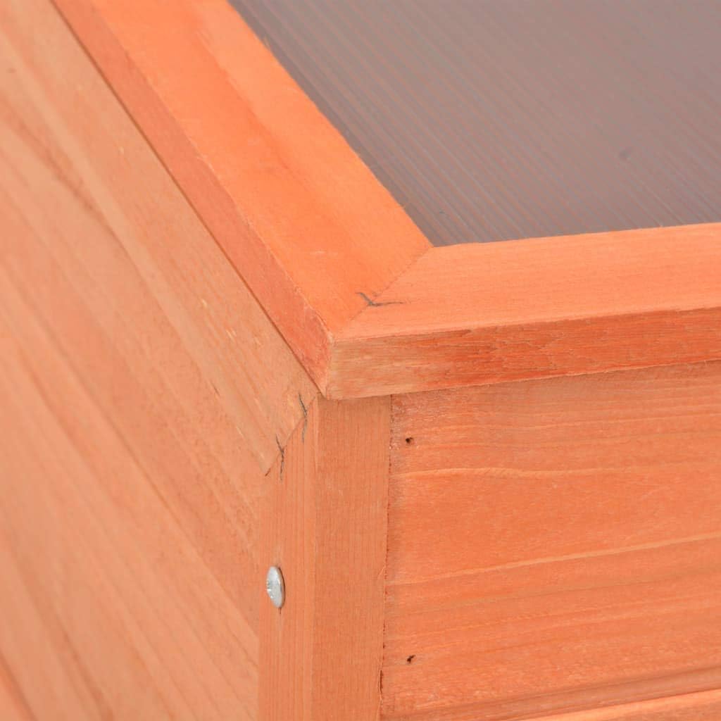 Greenhouse Wood 39.4"x19.7"x13.4",Wood Cold Frame Greenhouse,Garden Portable Mini Greenhouse Cabinet, Raised Flower