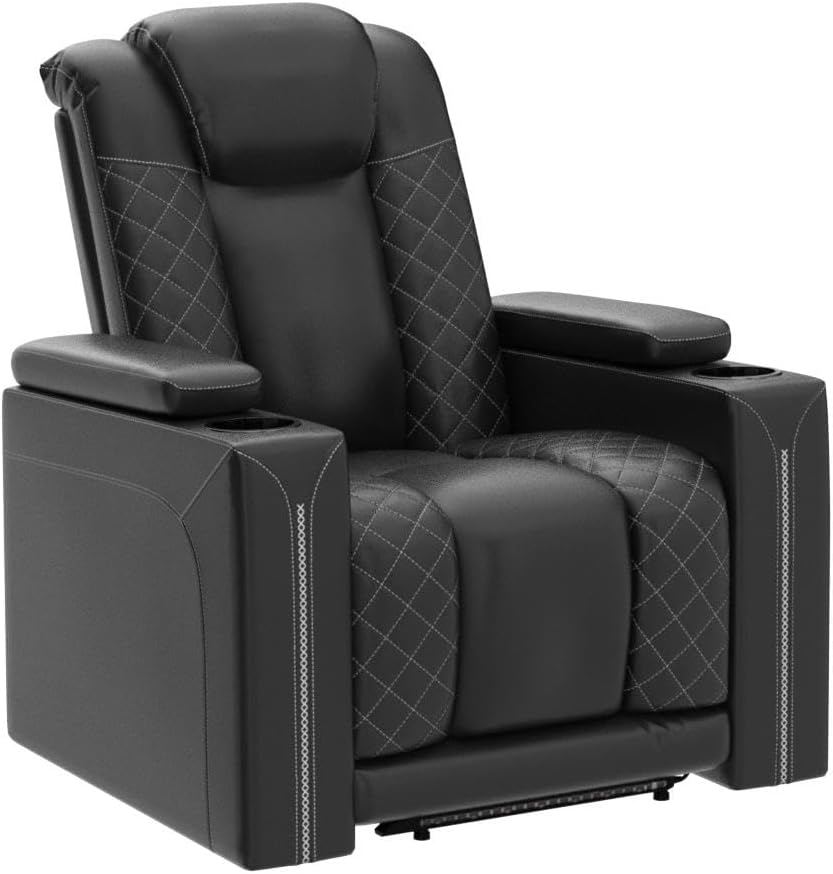 Electric Power Recliner Chairs with USB Ports and Cup Holders