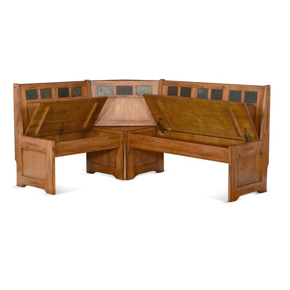 Sedona Breakfast Nook Set w/ Side Bench 4PC Set