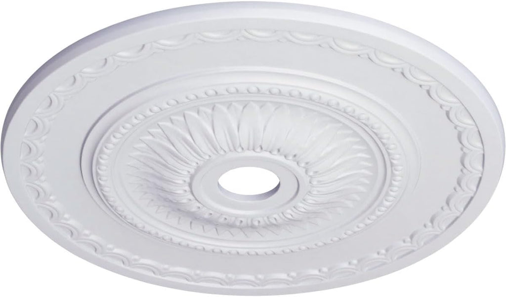29 1/2"OD x 3 5/8"ID x 1 5/8"P Sunflower Ceiling Medallion (Fits Canopies up to 5 5/8")