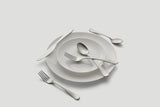Silversmiths Rhiannon Satin 20-Piece Flatware Set, Service for Four, silver