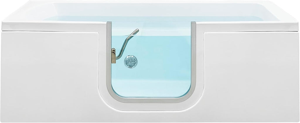 Ella Laydown 30x60 Hydro Massage Walk in Bathtub Right Drain
