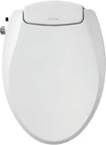 Non-Electric Elongated Bidet Toilet Seat with Dual Nozzles, Ambient Water Temperature, Easy Installation