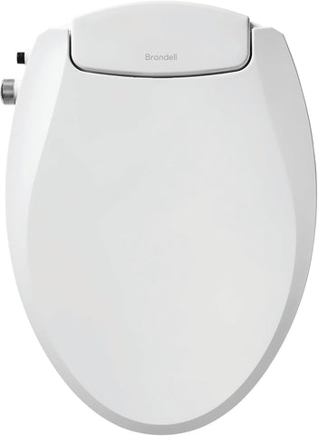 Non-Electric Elongated Bidet Toilet Seat with Dual Nozzles, Ambient Water Temperature, Easy Installation