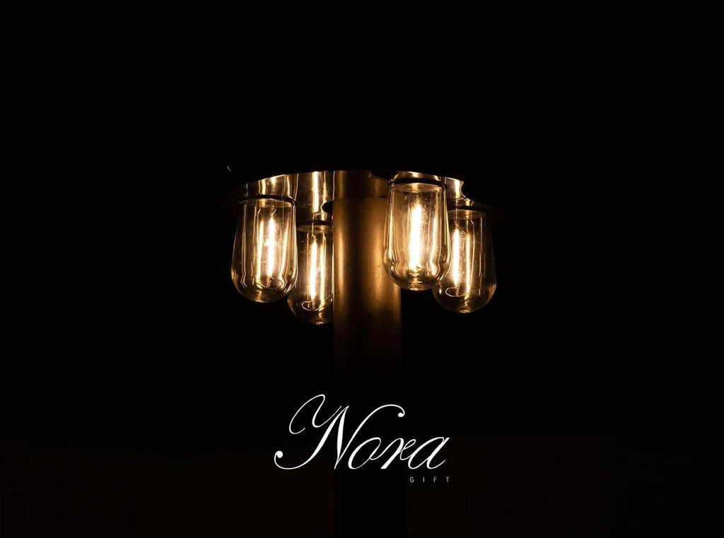 Patio Umbrella Light with LED Edison Bulbs