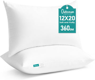12 x 20 Throw Pillow Inserts - Set of 2