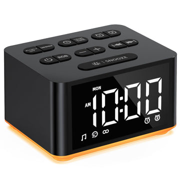 3-in-1 Sound Machine White Noise Machine Dual Alarms 12 Color Night Lights 30 15 Wake Up Sounds 32 Volume for Baby