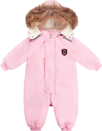 Baby Boys Winter Snowsuits Infant Coat Girls Snow Suit For Toddler