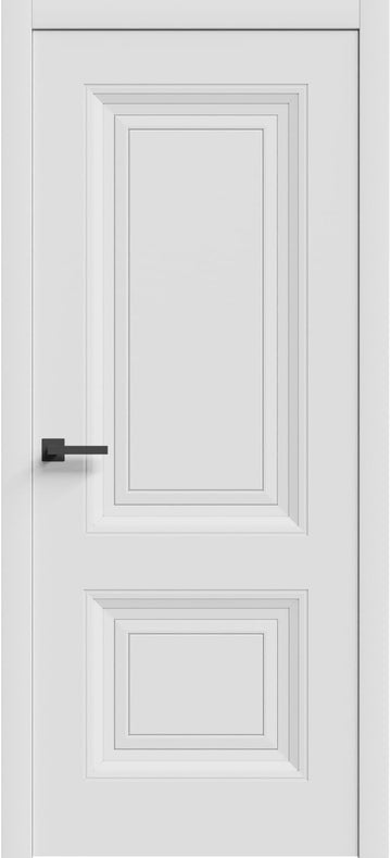 Interior Door 32 x 80 inches | Base 7422 White | Single Regular Panel Frame Handle | Bathroom Bedroo
