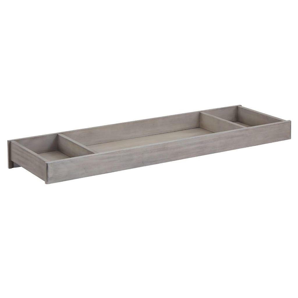 Premium Changing Topper for 6-Drawer Dresser, Smooth Stone Wash Finish
