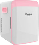 10L Mini Fridge for Bedroom - Car, Office Desk & College Dorm Room - 12V Portable Cooler & Warmer for Food, Drinks