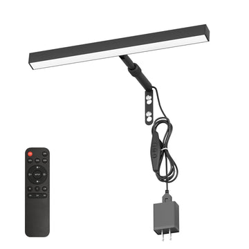 12" LED Picture Light Plug in, 4W Black Art Light
