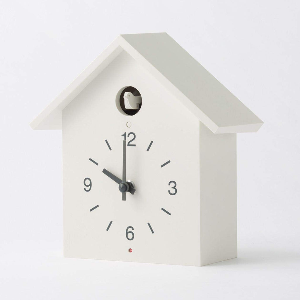Cuckoo Clock, White, Large