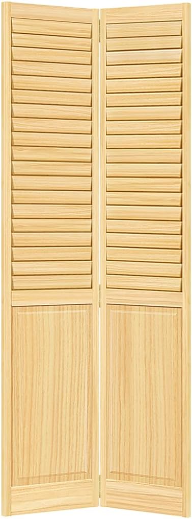 Closet Door, Bi-fold, Louver Panel Plantation (24x80)