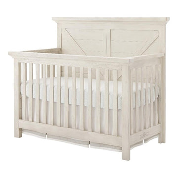 4 in 1 Convertible Crib, Brushed White