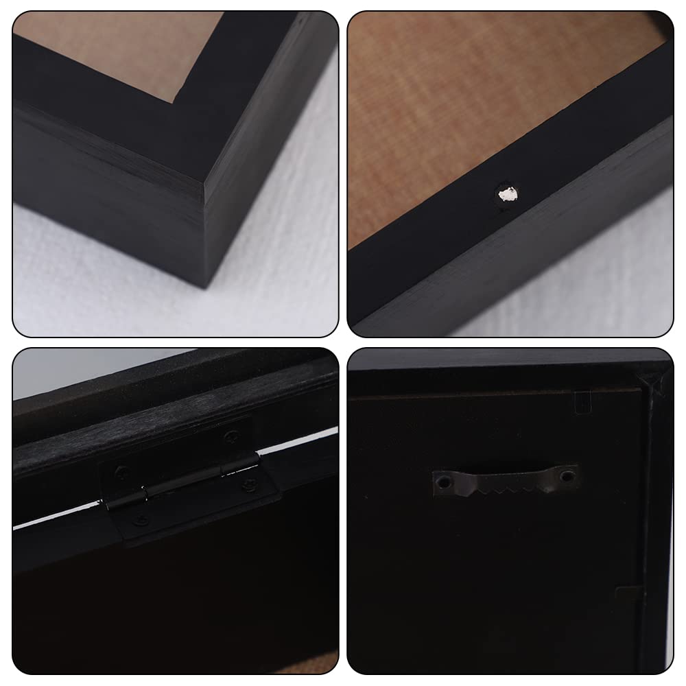 Large Shadow Box 16x20 Extra Deep Shadow Boxes Display Cases, Front Opening Shadow Boxes Bulk with Magnetic Door for