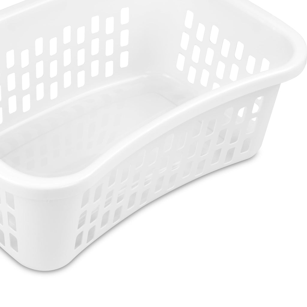 HipHold Laundry Basket, Plastic Rectangle Clothes Hamper, 18 Pack