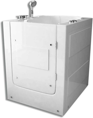 Whirlpool bathtub with door hydrotherapy Walk-in 36.5” x 32.5” 7 jets - Florida
