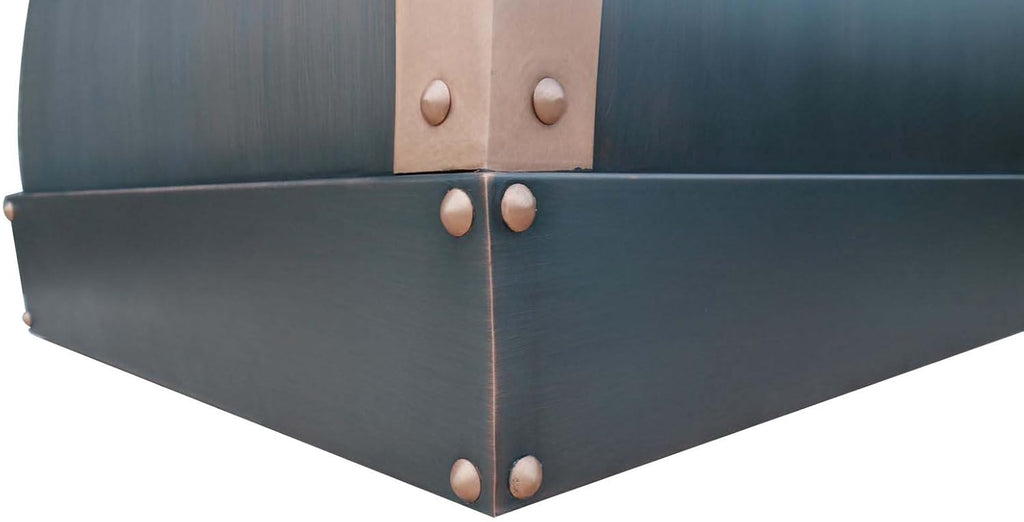 36 Inch Copper Wall Mount Range Hood Baffle Filters