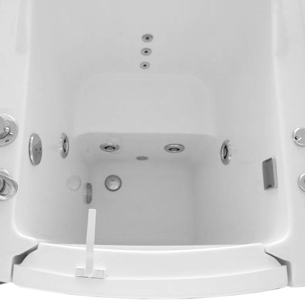 Whirlpool bathtub with door hydrotherapy Walk-in 36.5” x 32.5” 7 jets - Florida