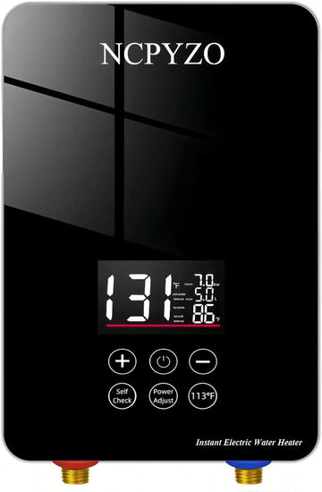 Tankless Water Heater Electric 240V-7000W. Instant Water Heater for Kitchen、Bathroom、Under Sink.On Demand Hot Water