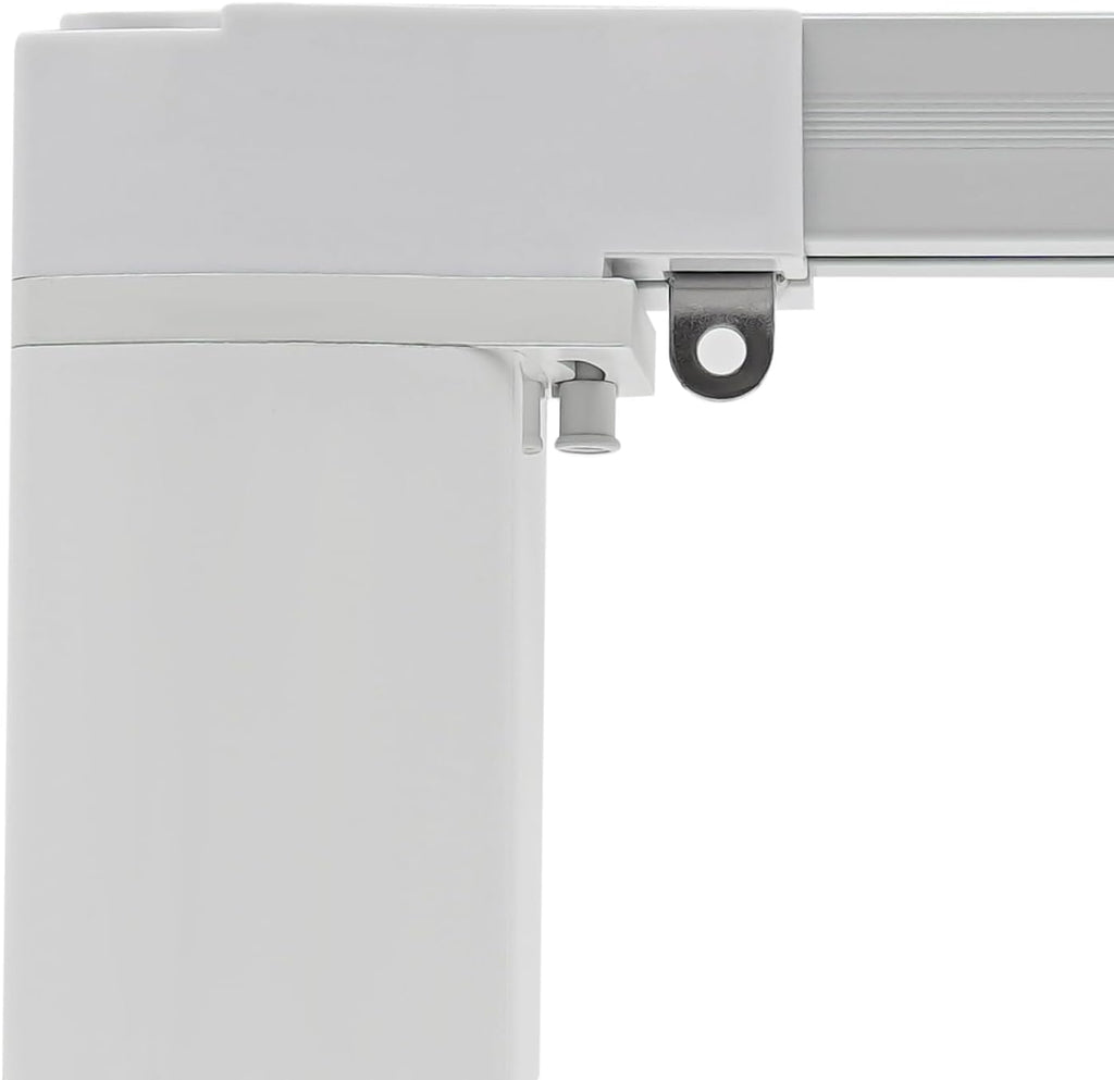 Smart Curtain Track with Remote Control, Motorized Curtain Rod Smart Electric Drape Track System 88.18lbs Capacity