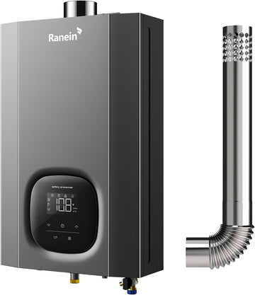 Propane Gas Tankless Water Heater, Indoor Max 4.3 GPM, 100, 000 BTU Instant Hot Water Heater