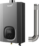 Natural Gas Tankless Water Heater, Indoor Max 4.3 GPM, 100, 000 BTU Instant Hot Water Heater