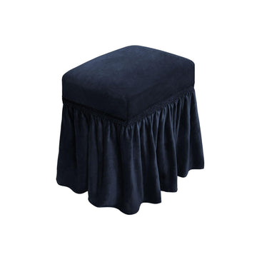 Vanity Stool Cover Vanity Chair Cover Bench Covers with Skirt