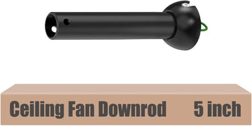 16 inch Ceiling Fan Downrod,1'' Diameter (White, Not Threaded)