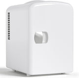 4L/6 Can Portable Mini Fridge,Personal Compact Refrigerator,Small Cooler for Food,Drinks or Skin Care, AC/DC for