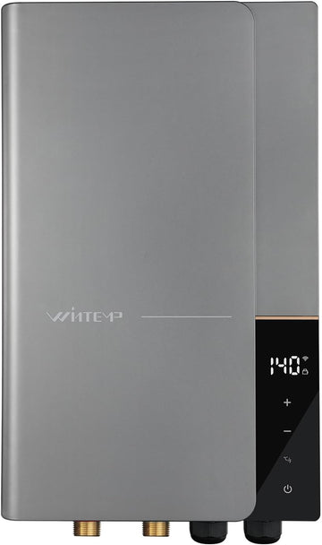 Tankless Water Heater Electric 27kW 240V, Whole House Instant Hot Water, Up to 6.3 GPM