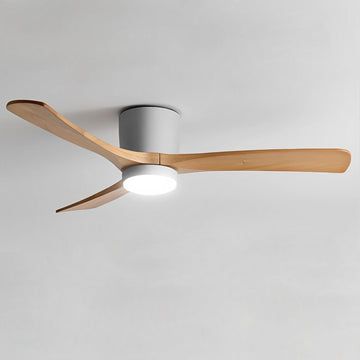 56in Quiet Ceiling Fans with Lights Modern Remote Ceiling Fan Light 6 Gear Wind Speed Ceiling Fans Grey 28W LED