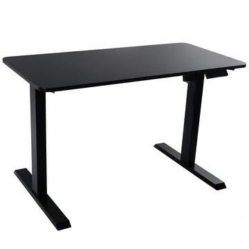 Electric Standing Desk Frame 47 x 24 Inch Tabletop - Motorized Workstation Two Leg Stand Up Desk with Memory Settings