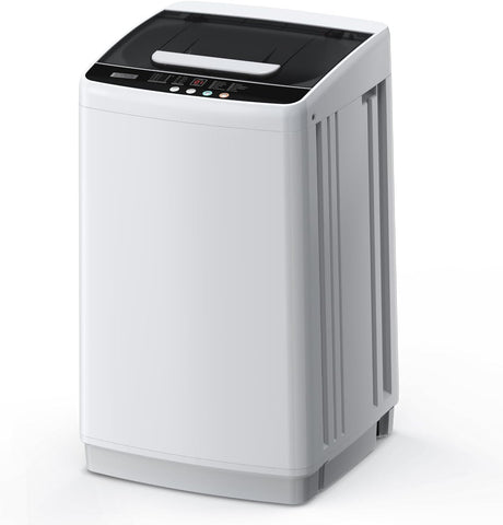1.03cu.ft Portable Washer, 8.8Lbs Capacity Small Portable Washing Machine with 10 Programs 5 Water Levels, Drain Pump