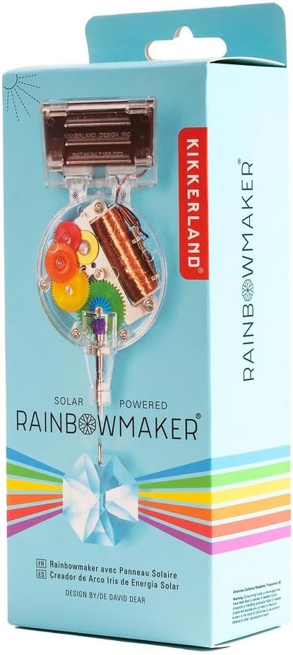 Solar Powered Rainbow Maker – Prism Suncatcher