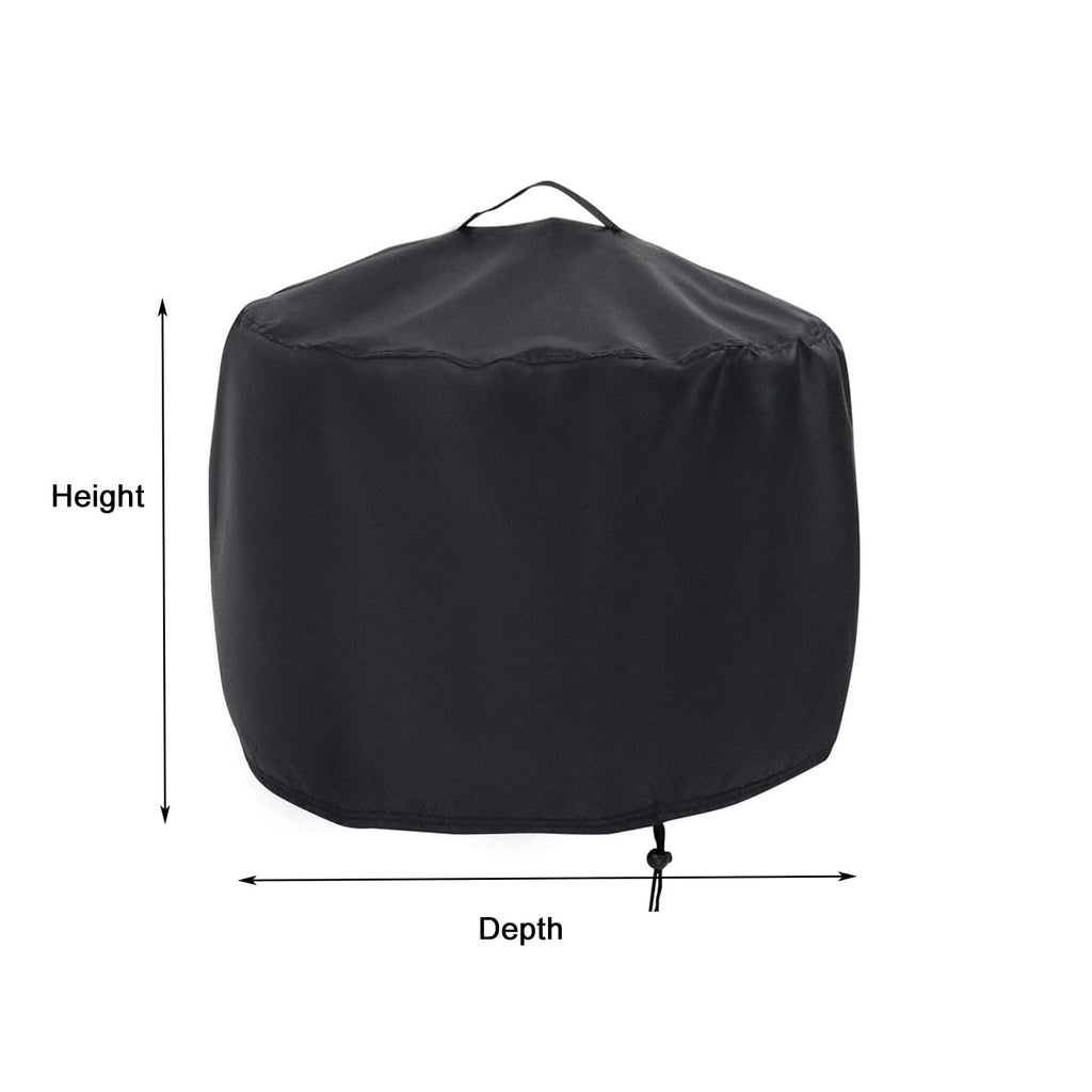 Waterproof Fire Pit Cover, 36" D x 34" H