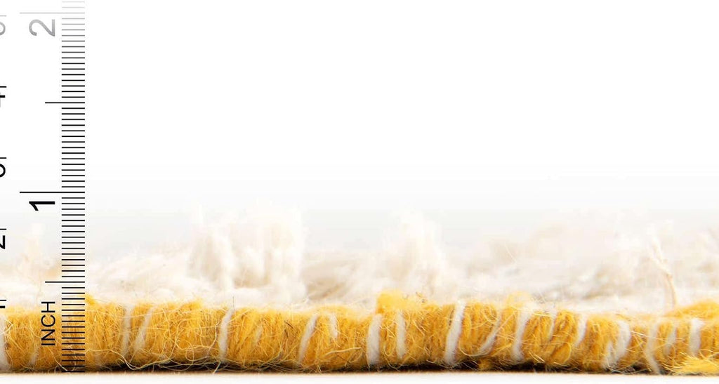 Mesa Area Rug - Maricopa (10' x 14' 1" Rectangle, Yellow and White)