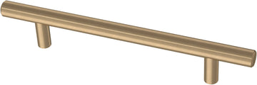 ) - Champagne Bronze Cabinet Handles, 5-1/16 Inch Hole Center, Modern Pulls for Drawers, Kitchen Cabinet Door