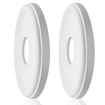 White Molded PU Ceiling Medallion