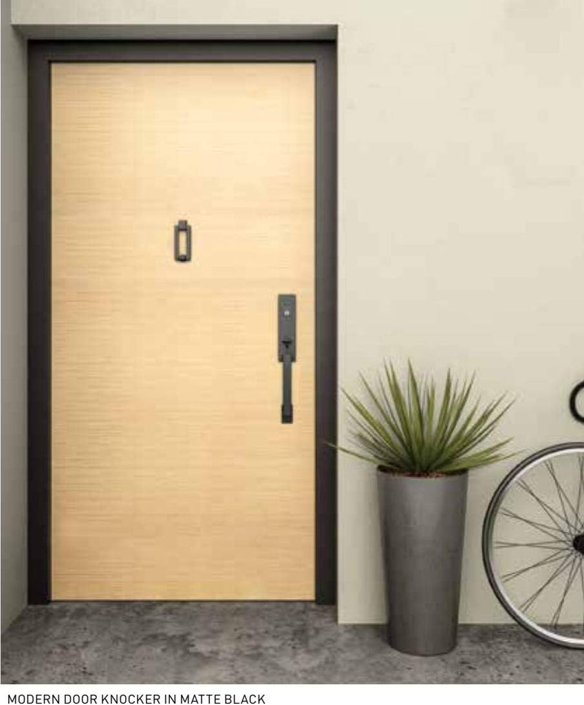 Taymor Modern Door Knocker (Matte Black)