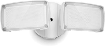 LED 3500 Lumen 32W 5000K Integrated Dual-Head Flood Light Outdoor Dusk to Dawn Waterproof Exterior Security Wall