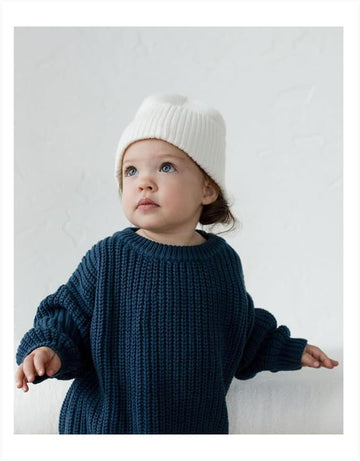 Baby Pullover Sweater Girl Boy Unisex Knit Blouse Sweatshirt Solid Long Sleeve Top Clothes