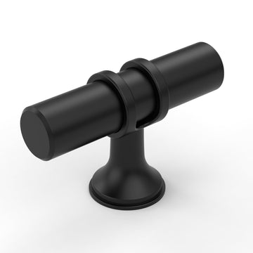 10 Pack Matte Black Cabinet Knobs 2 Inch T Bar Cabinet Pulls Kitchen Cabinet Handles Cabinets Hardware Drawer Pulls