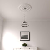 24"OD x 1 5/8"P Temple Ceiling Medallion (Fits Canopies up to 9 1/4")